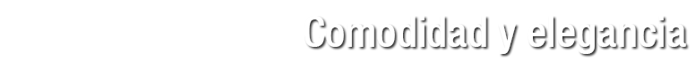 BANNER COMODIDAD Y ELEGANCIA
