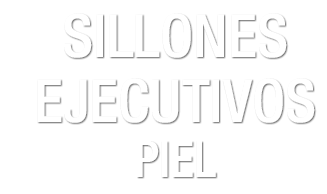 Sillones Ejecutivos Piel Texto